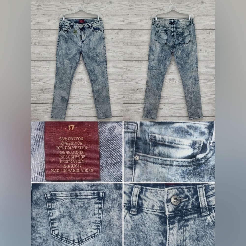 Arizona Women’s Acid Wash Jennings; size:17